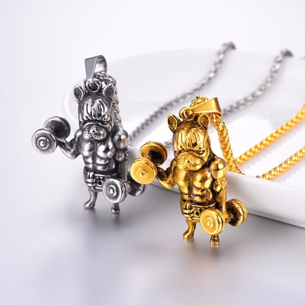 Gym Dog Chain & Pendant Dog Chain & Pendant Happy Paws 