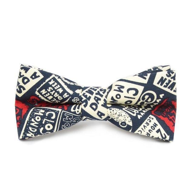 Hand crafted Bow Ties Mens Bow Tie Happy Paws 13 