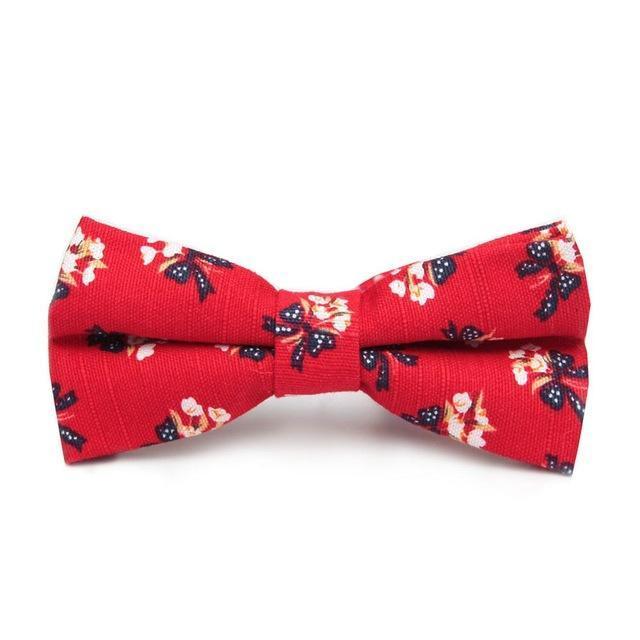 Hand crafted Bow Ties Mens Bow Tie Happy Paws 9 