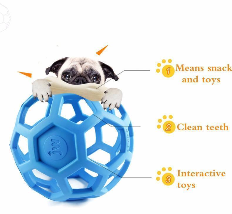 Holee Roller Treat Ball Puzzle toys Happy Paws 