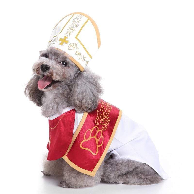 Holy Pope Costume Dog Halloween Costume Happy Paws Online 