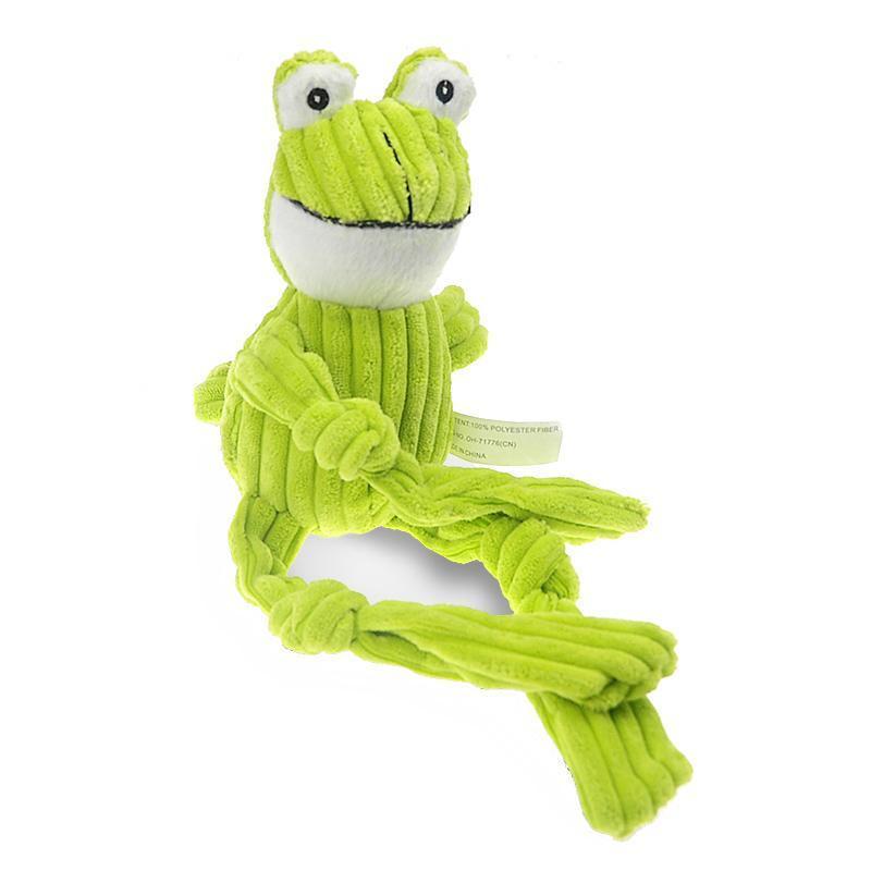 Hopalong The Plush Frog Plush & Squeaky Toys Happy Paws 