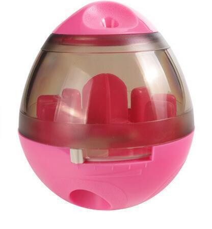 IQ Treat Dispensing Egg Puzzle toys Happy Paws Pink 