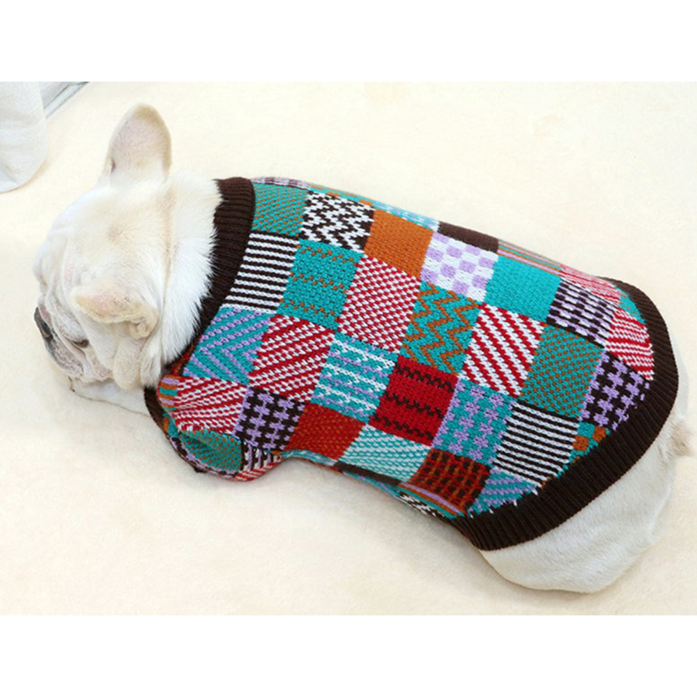 Pull en tricot pour chien