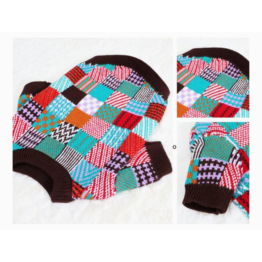 Pull en tricot pour chien