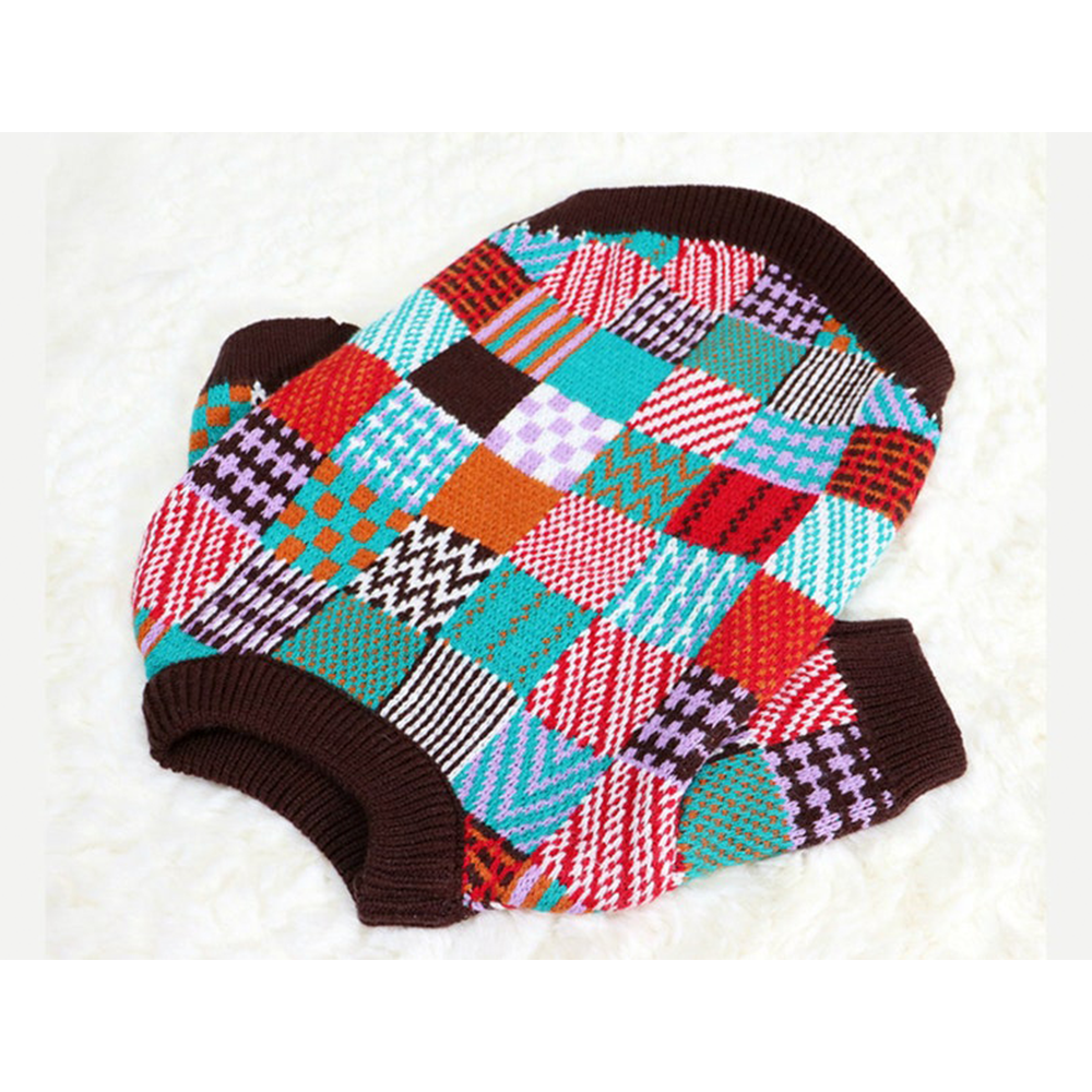 Pull en tricot pour chien