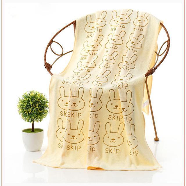 Large Absorbent Dog Towel Towels Happy Paws Yellow 