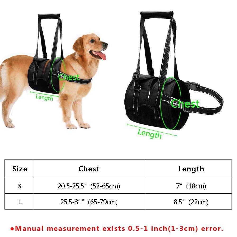 Lift Support Spine Harness Dog Spine Support Brace Happy Paws 