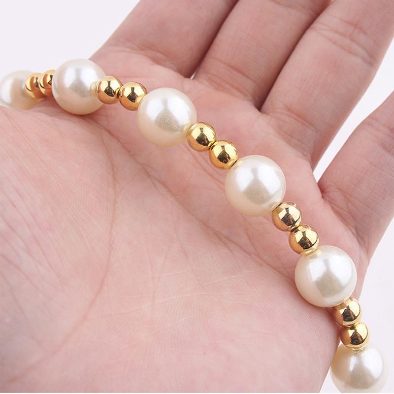 Luxury Pearl Glow in Dark Leash dog leash Happy Paws 