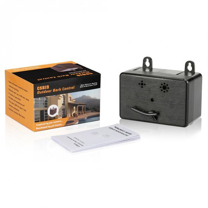 Mountable Bark Control Device Bark Repeller Happy Paws 