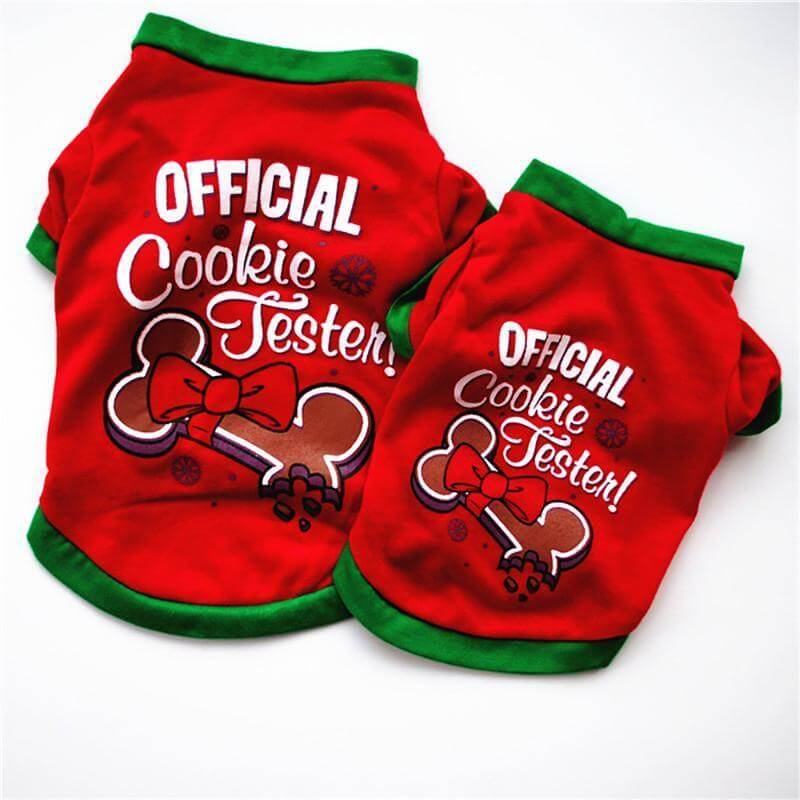 'Official Cookie Tester' Dog Vest Happy Paws 
