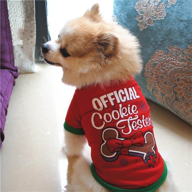 'Official Cookie Tester' Dog Vest Happy Paws 