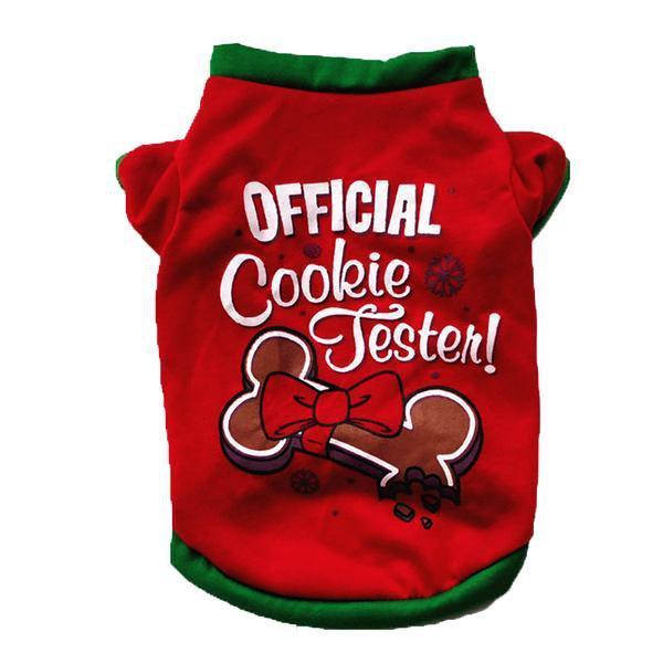 'Official Cookie Tester' Dog Vest Happy Paws Large 