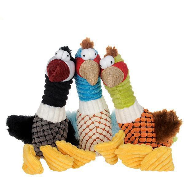Parrot Hilton Plush Family Plush & Squeaky Toys Happy Paws 