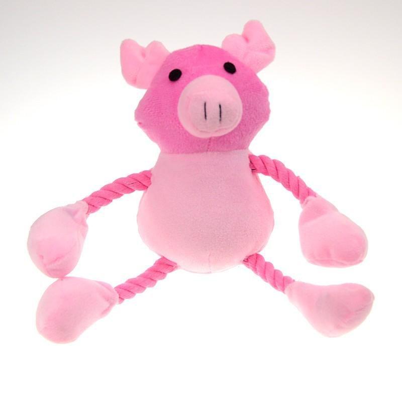 Piggie Smalls The Plush Pig Plush & Squeaky Toys Happy Paws 