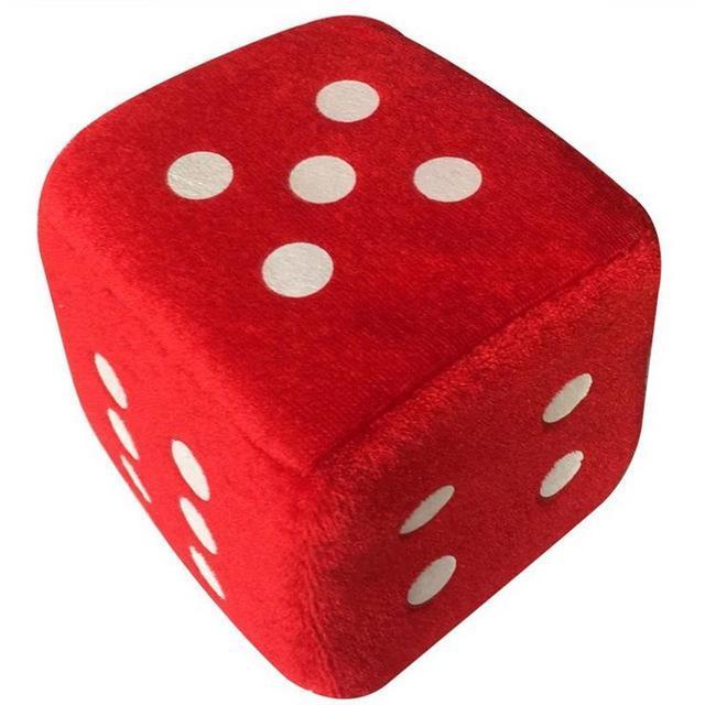 Plush Dice Toys Plush & Squeaky Toys Happy Paws Red 