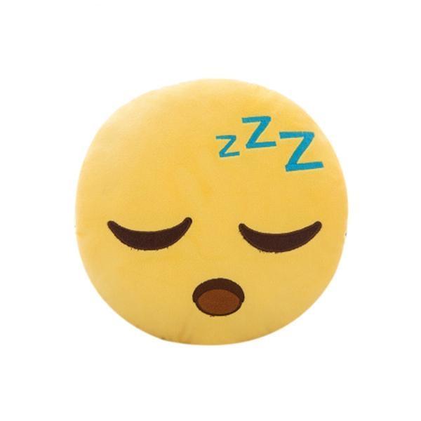 Plush Emoji Dog Pillow Toys Plush & Squeaky Toys Happy Paws H 