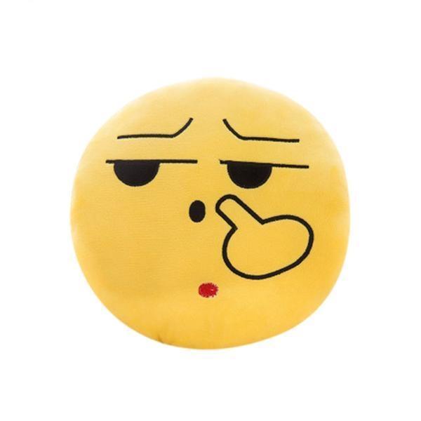 Plush Emoji Dog Pillow Toys Plush & Squeaky Toys Happy Paws M 