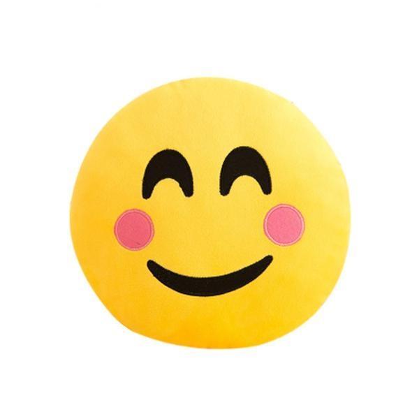 Plush Emoji Dog Pillow Toys Plush & Squeaky Toys Happy Paws O 