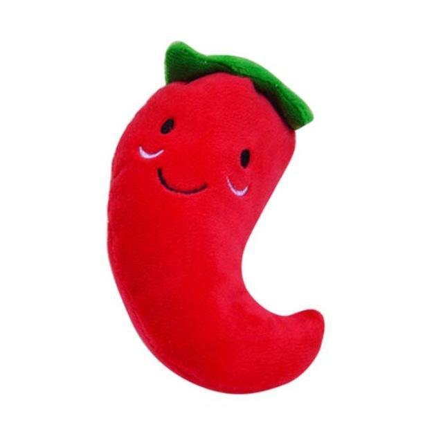 Plush Fruits & Veg Plush & Squeaky Toys Happy Paws Chilli 