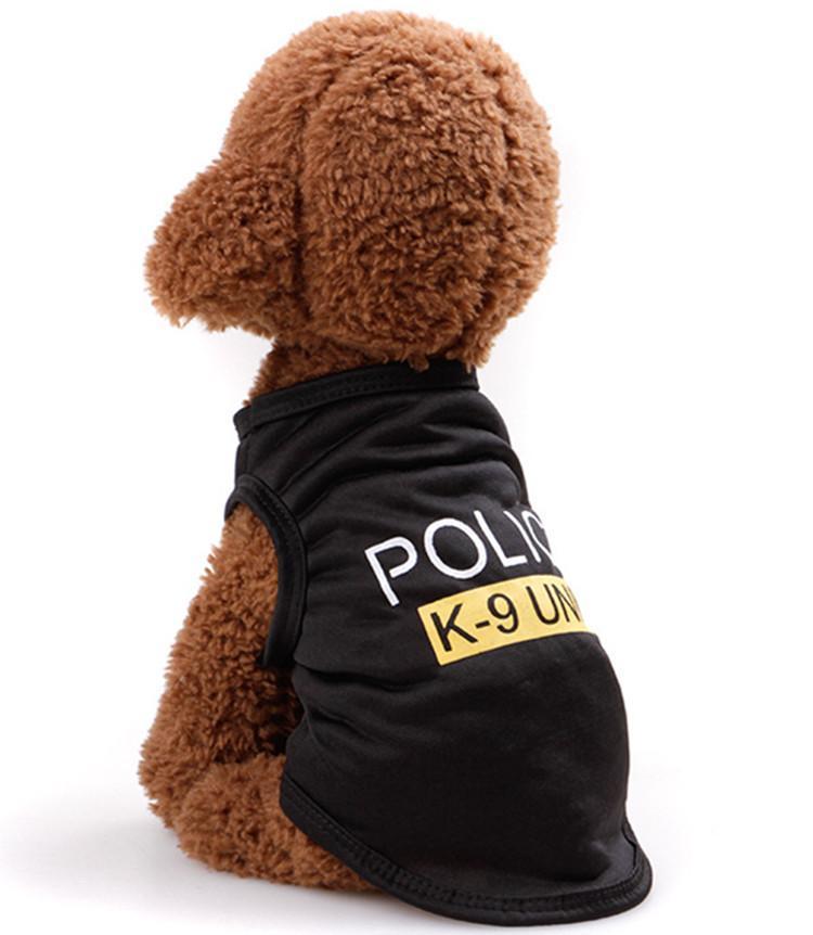 Police Unit Dog Vest Dog Vest Happy Paws 