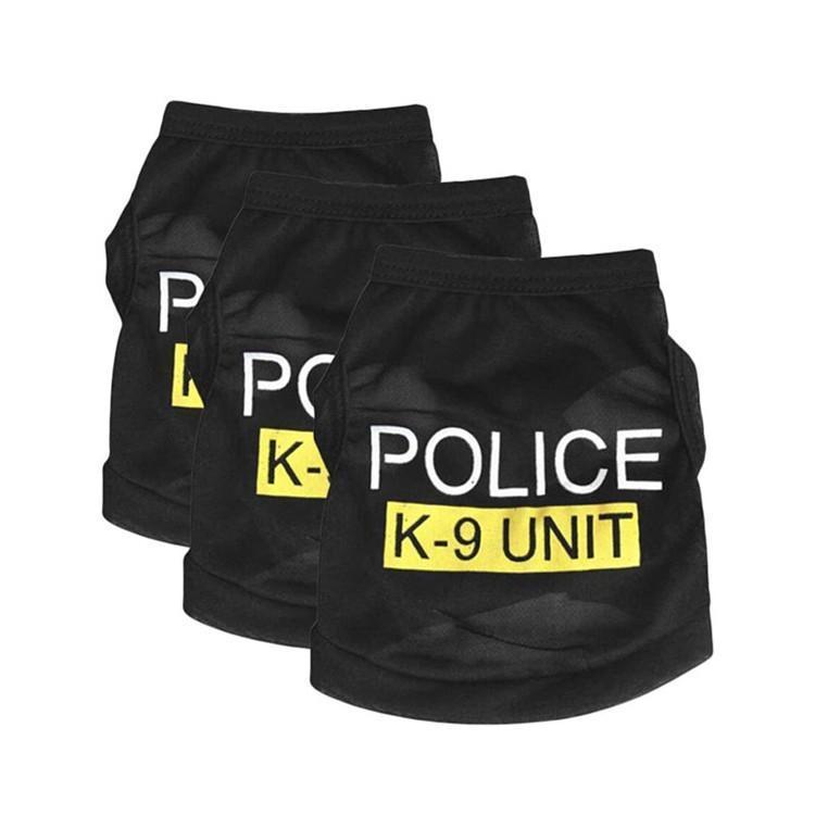 Police Unit Dog Vest Dog Vest Happy Paws 