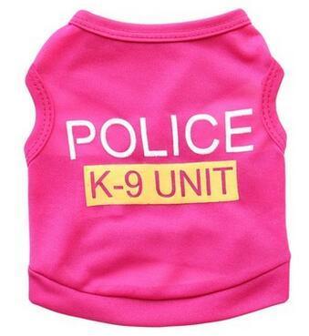 Police Unit Dog Vest Dog Vest Happy Paws Hot Pink Large 