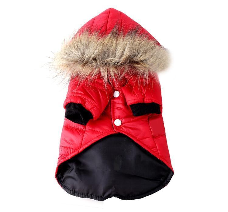 Puffer Style Fur Jacket Dog Puffer Jacket Happy Paws 