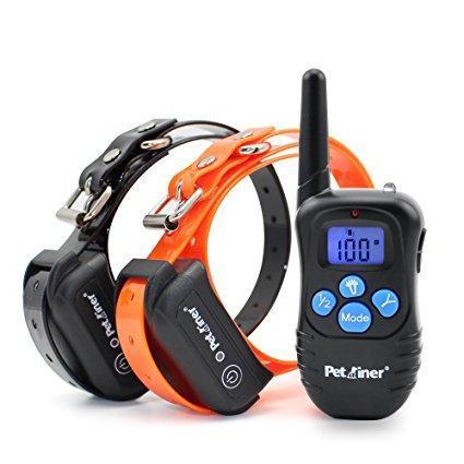 Rechargeable Training Collar & Remote dog training collar Happy Paws For 2 Dogs US Plug 
