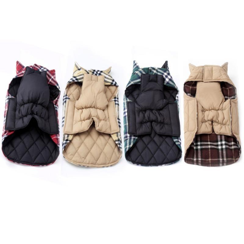 Reversible Waterproof Coat Dog Coat Happy Paws 