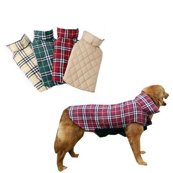 Reversible Waterproof Coat Dog Coat Happy Paws 