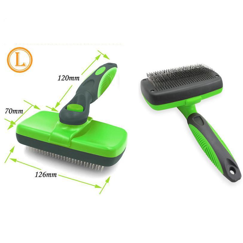 Rotating Groom Tool Dog Brush & Comb Happy Paws 