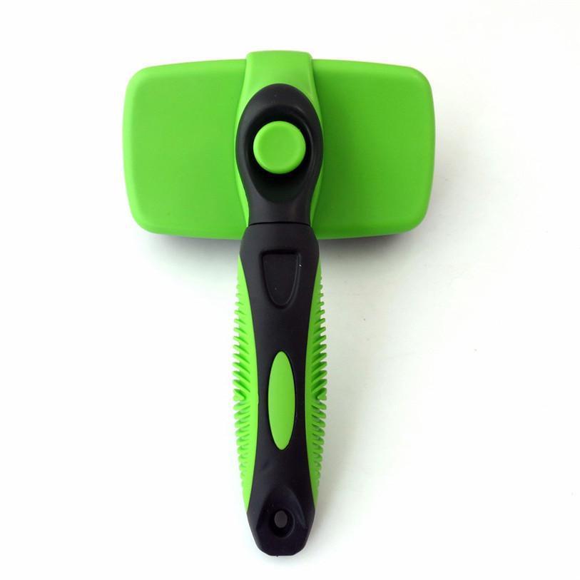 Rotating Groom Tool Dog Brush & Comb Happy Paws 