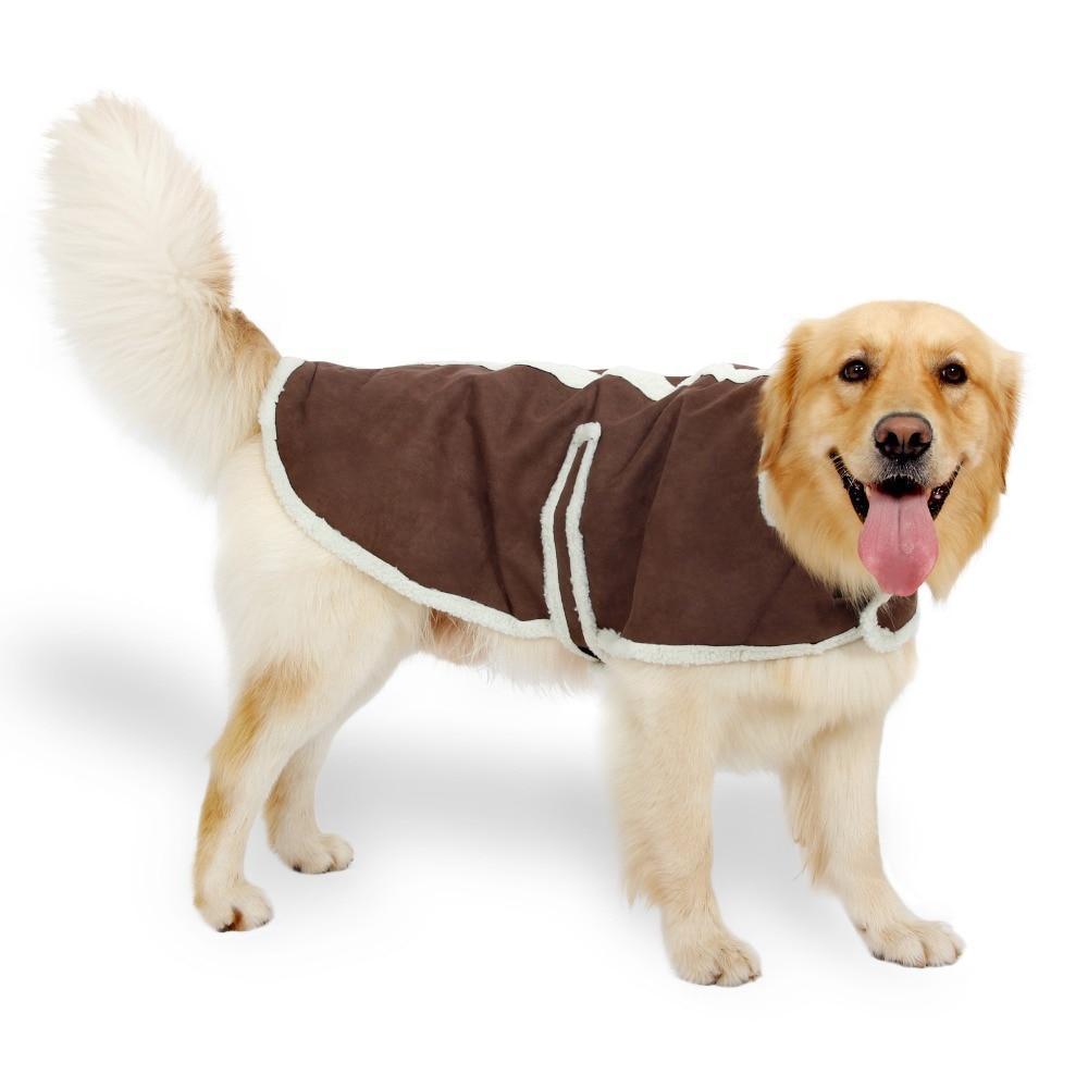 Shearling Fleece Winter Coat Dog Coat Happy Paws 