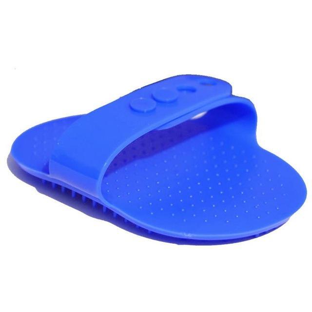 Shower Massage Glove Bath Shower Glove Happy Paws Blue 