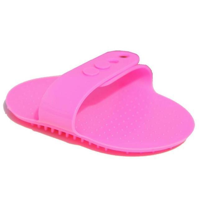Shower Massage Glove Bath Shower Glove Happy Paws Pink 