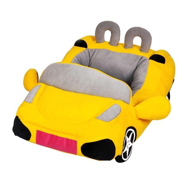 Sports Car Bed Beds Happy Paws Yellow 