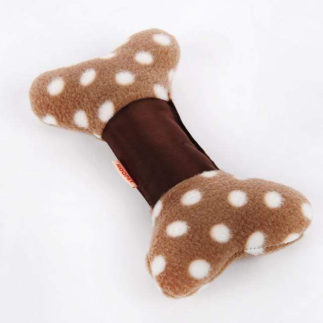 Squeaky Plush Bones Plush & Squeaky Toys Happy Paws 