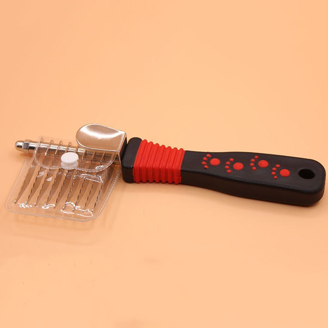 Stainless Steel Dematting Tool Dog Brush & Comb Happy Paws 