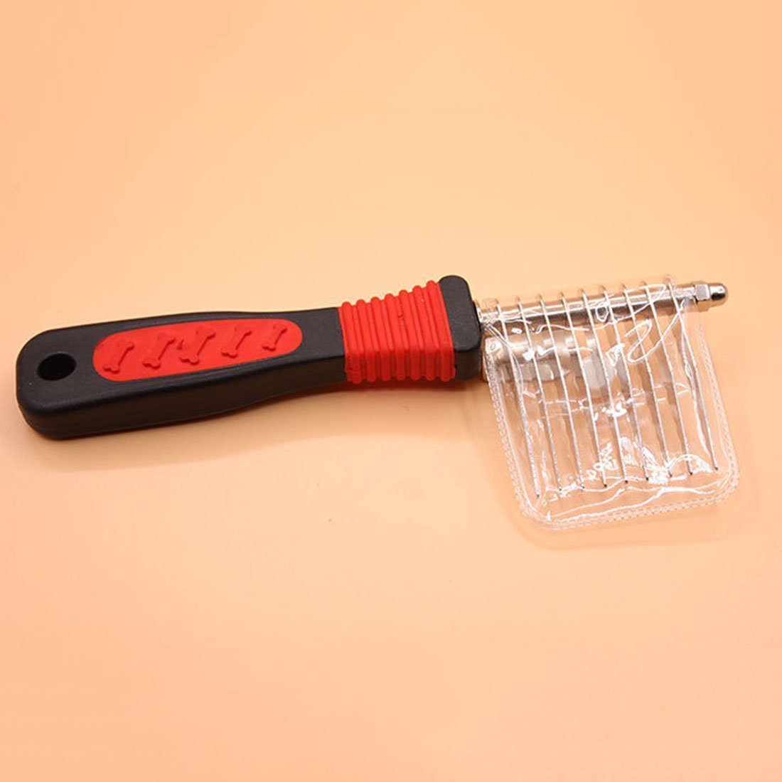 Stainless Steel Dematting Tool Dog Brush & Comb Happy Paws 