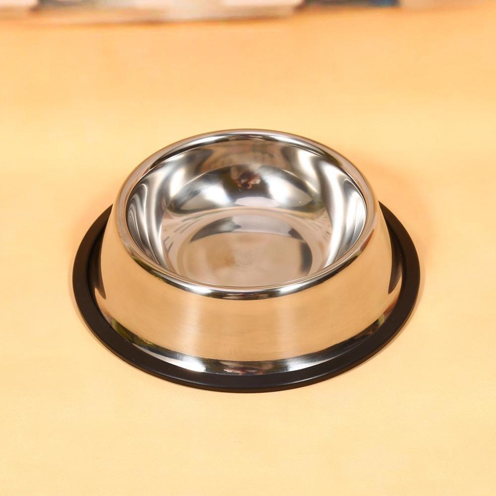 Stainless Steel Dog Bowls Feeding bowl Happy Paws XLarge 26 cm 