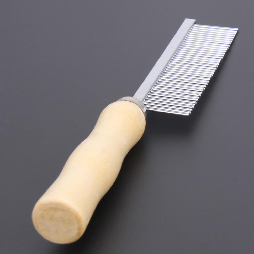 Stainless Steel Groom Comb Dog Brush & Comb Happy Paws 