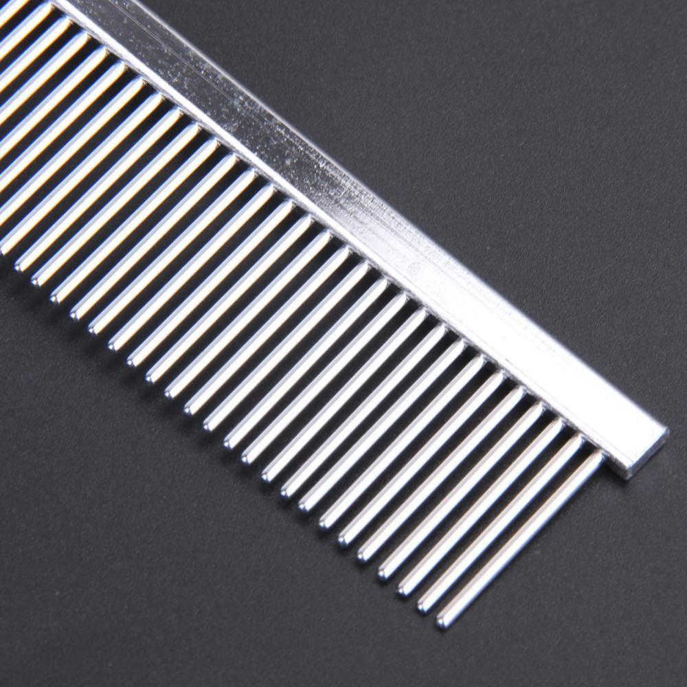 Stainless Steel Groom Comb Dog Brush & Comb Happy Paws 