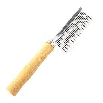 Stainless Steel Groom Comb Dog Brush & Comb Happy Paws 