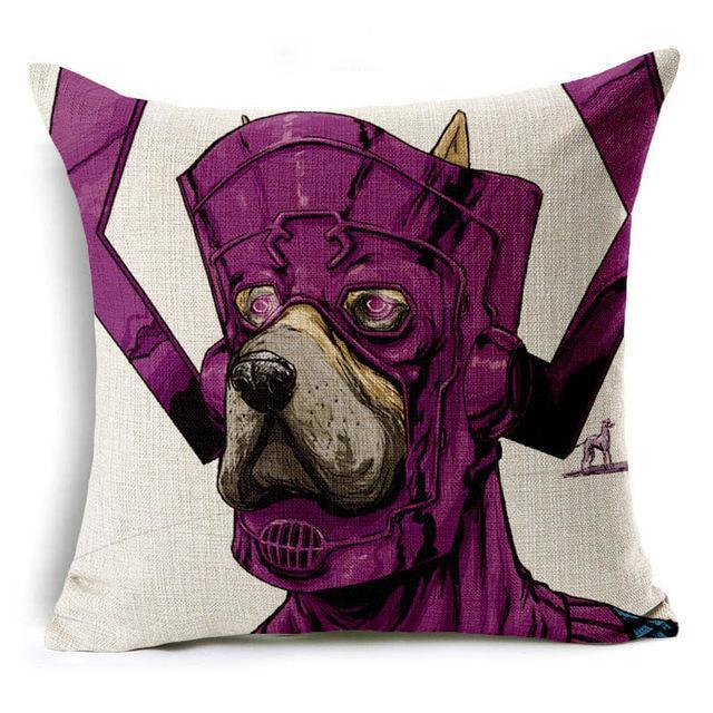 Superhero Dog Art Cushion Covers Dog Cushion Covers Happy Paws 10 