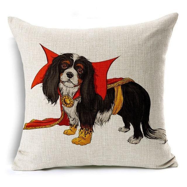 Superhero Dog Art Cushion Covers Dog Cushion Covers Happy Paws 2 