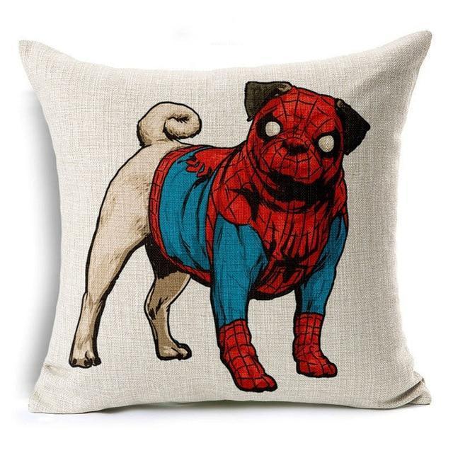 Superhero Dog Art Cushion Covers Dog Cushion Covers Happy Paws 3 