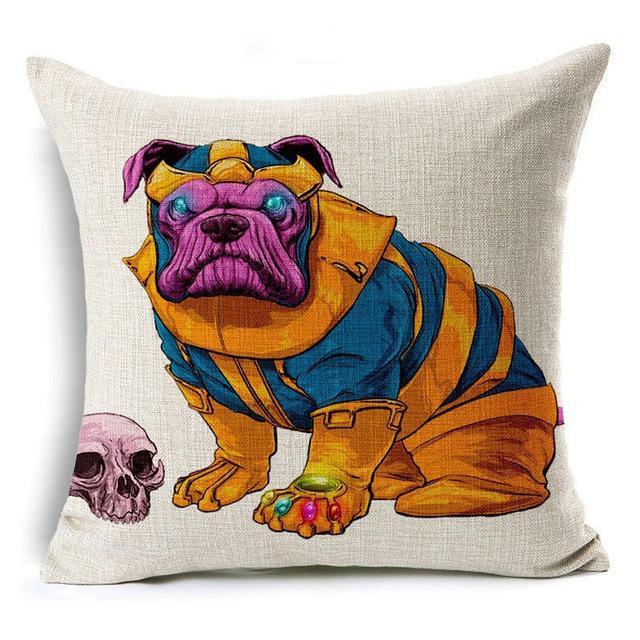 Superhero Dog Art Cushion Covers Dog Cushion Covers Happy Paws 5 