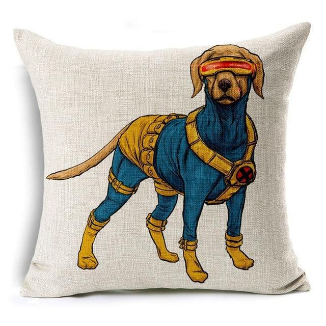 Superhero Dog Art Cushion Covers Dog Cushion Covers Happy Paws 6 