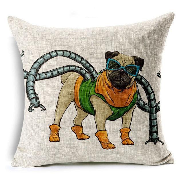 Superhero Dog Art Cushion Covers Dog Cushion Covers Happy Paws 9 